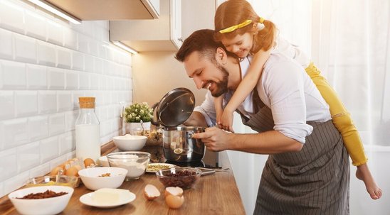 Haus-Familie-Wohnen-Serie-19-9 Küche