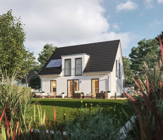 Haus kaufen in Forst Flair-134-Garten-Elegance-2 Klassisches Einfamilienhaus: Das Flair 134